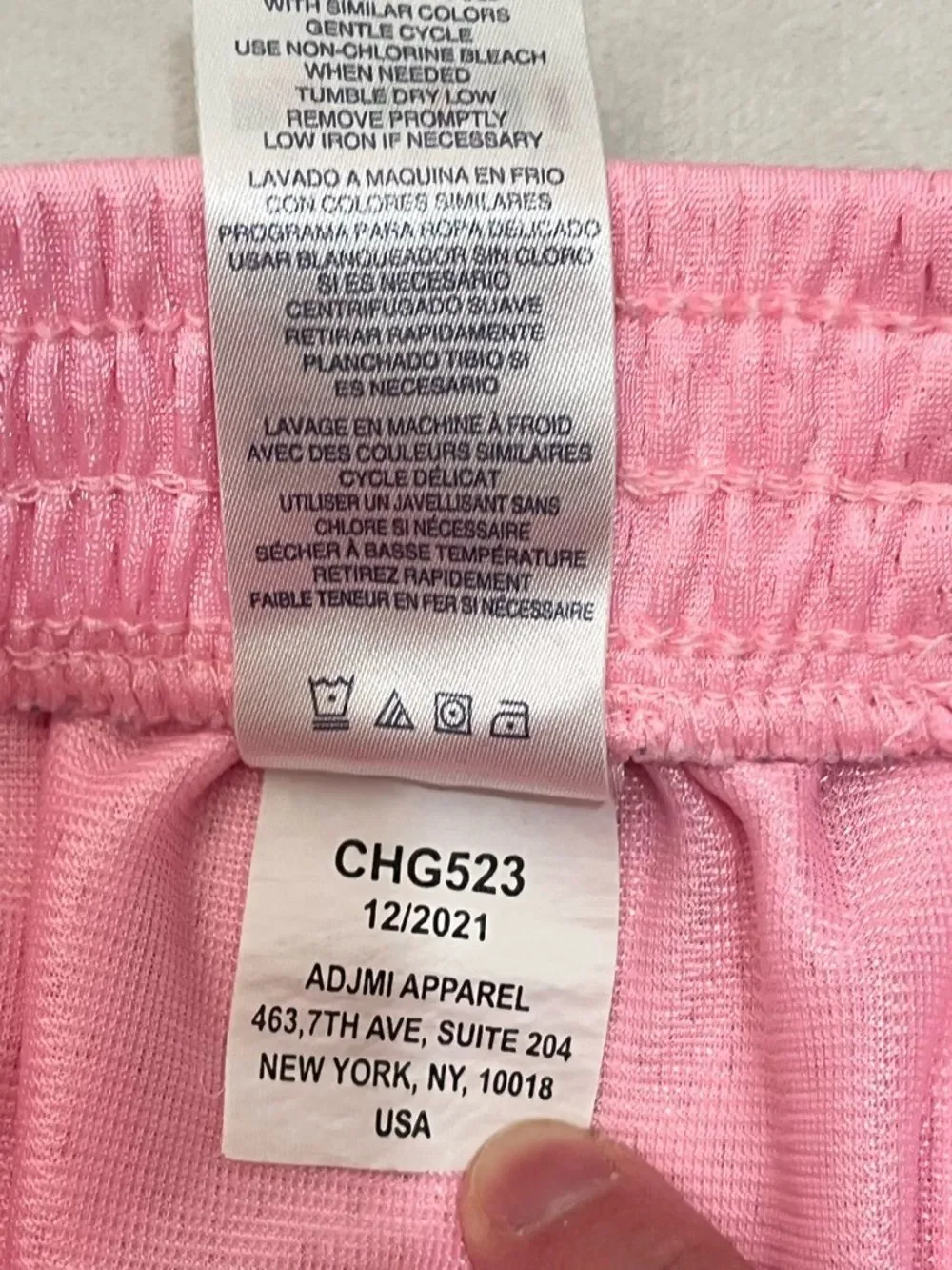 Champion Pink Vibrant Mesh Authentic Athletic Shorts w Script Logo Girls Sz XL